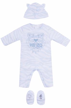 Set: onesie, hat and socks, zdjęcie 1 Set: onesie, hat and socks od Kenzo Kids